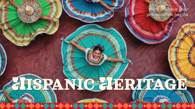Hispanic Heritage presentation template 