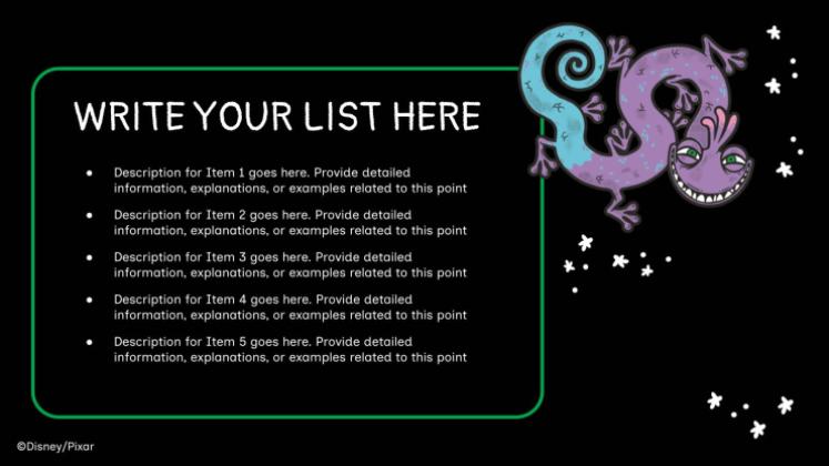 Modelo de apresentação Monstros S.A.