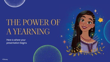 Modelo de apresentação Wish: Fazer um Desejo