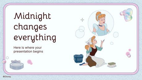 Modelo de apresentação Cinderela