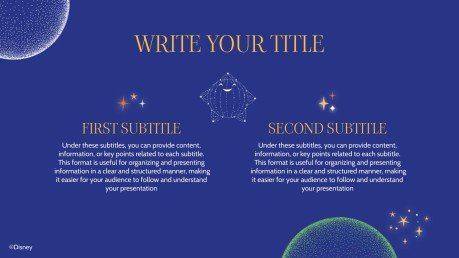 Modelo de apresentação Wish: Fazer um Desejo