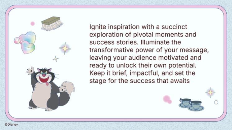 Modelo de apresentação Cinderela