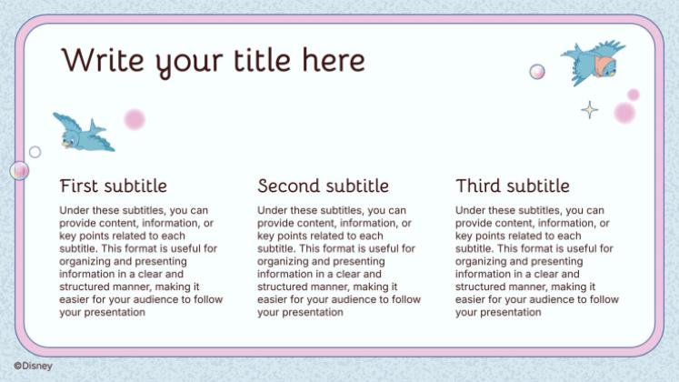 Modelo de apresentação Cinderela