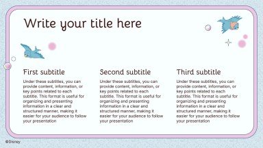 Modelo de apresentação Cinderela