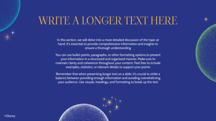 Modelo de apresentação Wish: Fazer um Desejo