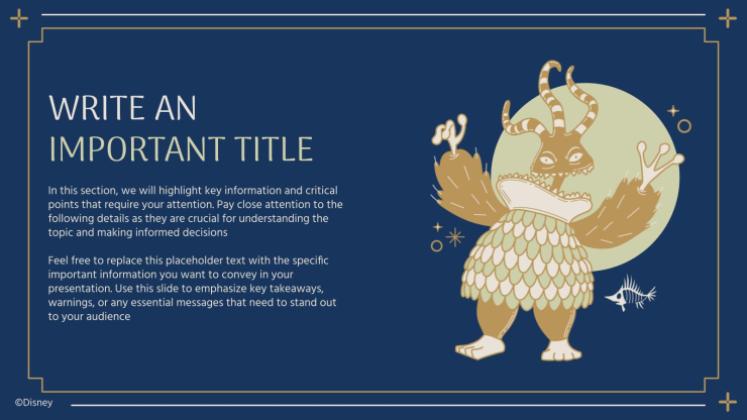 Modelo de apresentação O Estranho Mundo de Jack