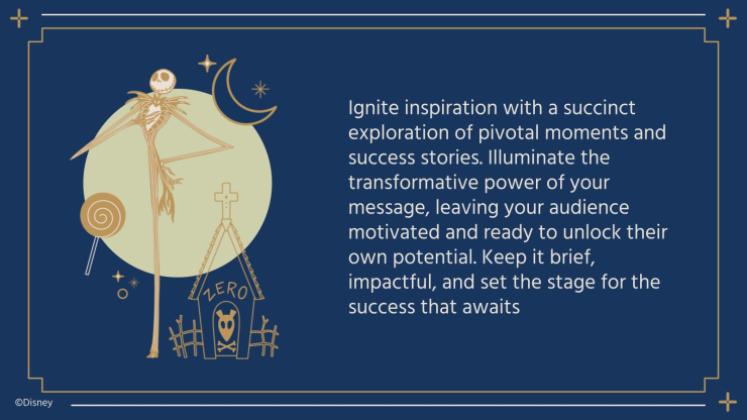 Modelo de apresentação O Estranho Mundo de Jack