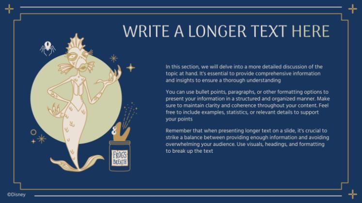 Modelo de apresentação O Estranho Mundo de Jack