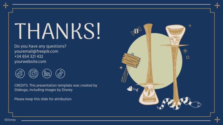 Modelo de apresentação O Estranho Mundo de Jack