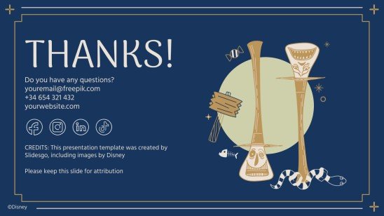 Modelo de apresentação O Estranho Mundo de Jack