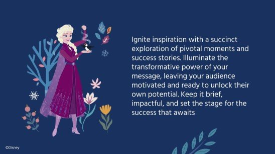 La Reine des neiges Modèles de présentation