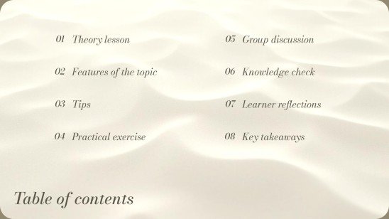 Exercices de pleine conscience Modèles de présentation