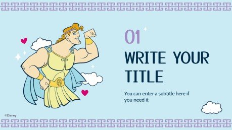 Modelo de apresentação Hércules