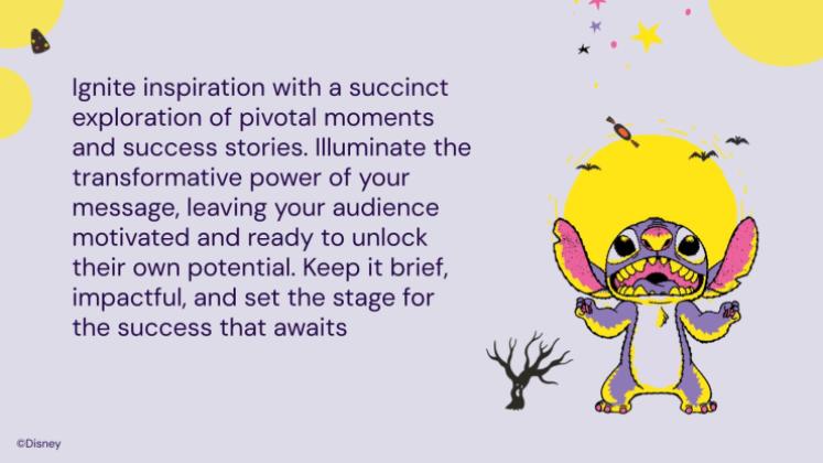 Modelo de apresentação Lilo e Stitch Halloween