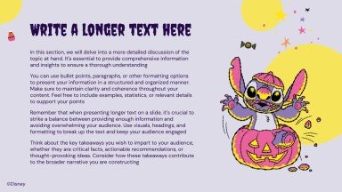 Modelo de apresentação Lilo e Stitch Halloween