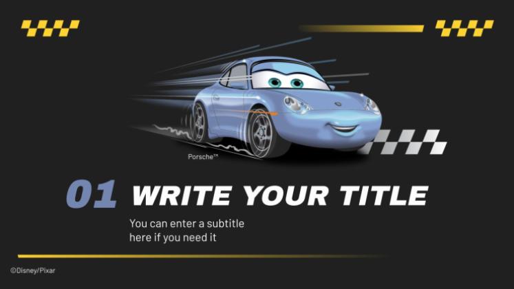 Modelo de apresentação Carros