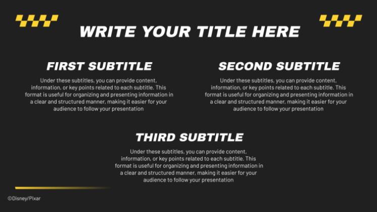 Modelo de apresentação Carros