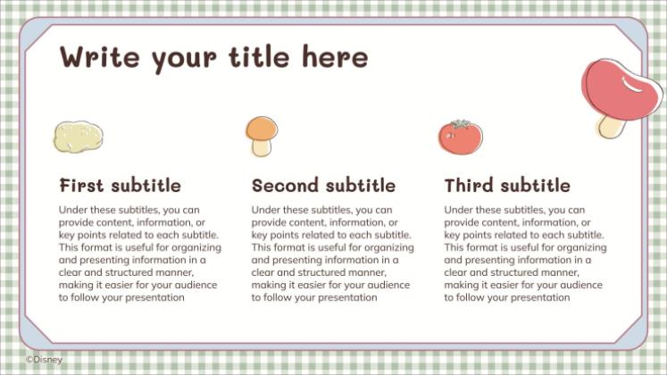 Plantilla de presentación Chip y Chop