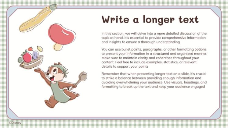 Plantilla de presentación Chip y Chop