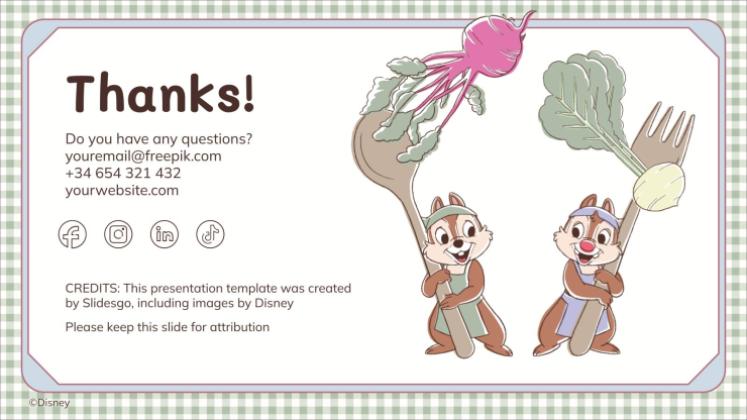 Plantilla de presentación Chip y Chop