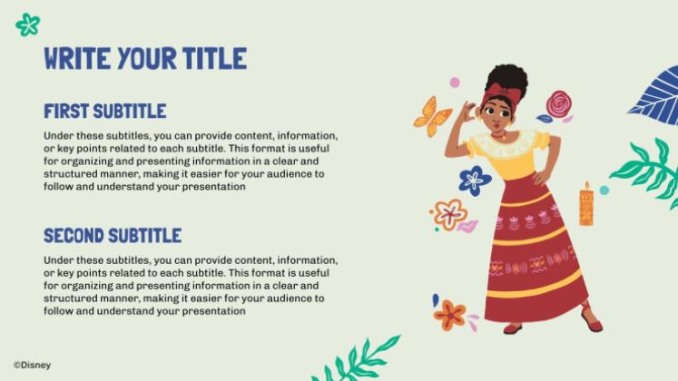 Encanto Präsentationsvorlage