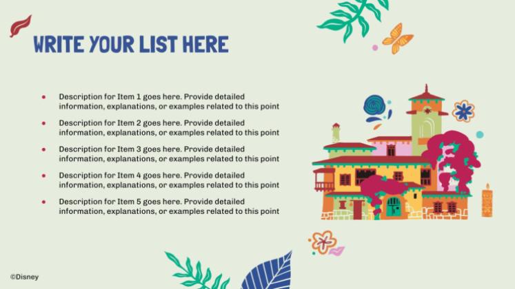 Encanto Präsentationsvorlage