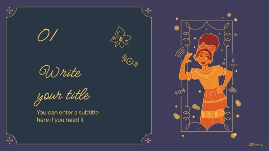 Encanto presentation template 