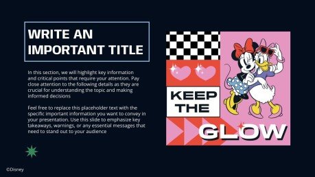 Micky Maus und Freunde Präsentationsvorlage