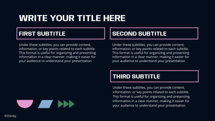 Micky Maus und Freunde Präsentationsvorlage