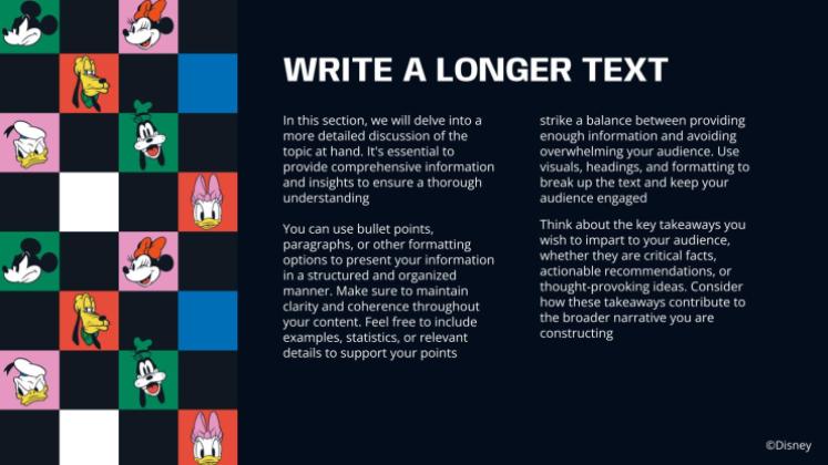 Micky Maus und Freunde Präsentationsvorlage