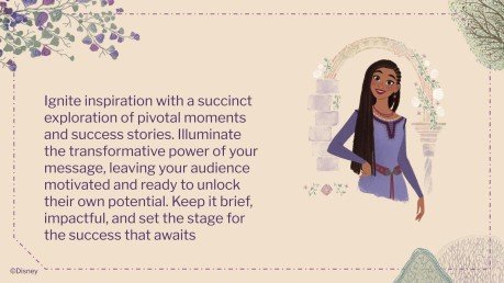 Wish presentation template 