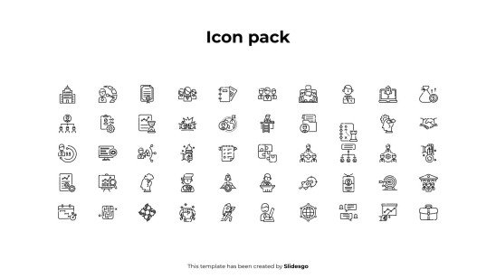 비즈니스 회의 역할 인포그래픽 프레젠테이션 템플릿