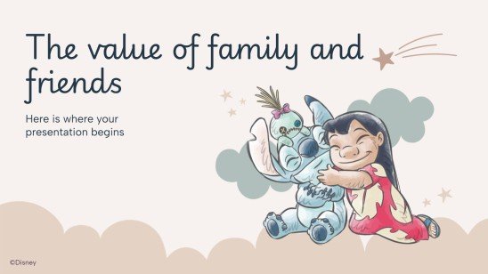 Lilo and Stitch presentation template 