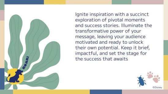 Plantilla de presentación El Rey León