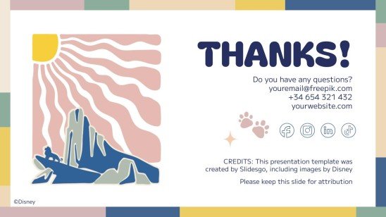 Plantilla de presentación El Rey León