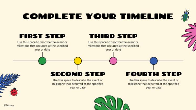 Plantilla de presentación El Rey León: Colorido