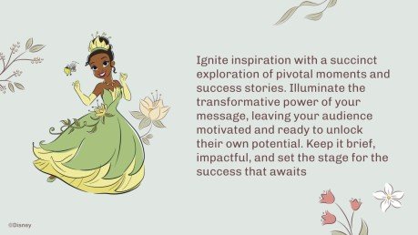 Plantilla de presentación Princesas Disney: Infantil y hecho a mano