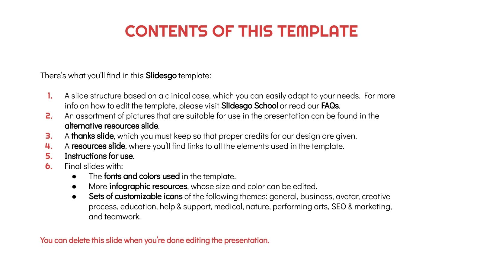Cardiology Clinical Case Google Slides and PowerPoint template