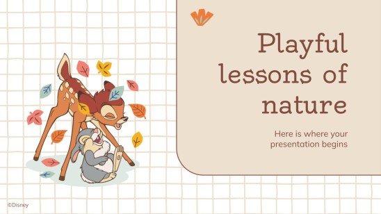 Modelo de apresentação Bambi