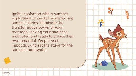 Modelo de apresentação Bambi