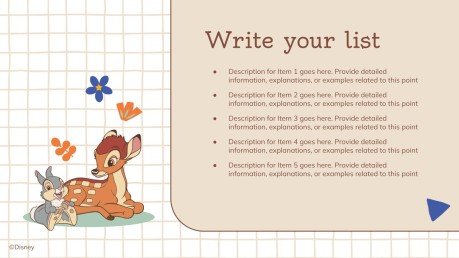 Modelo de apresentação Bambi