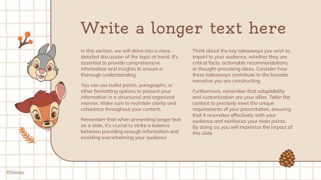 Modelo de apresentação Bambi