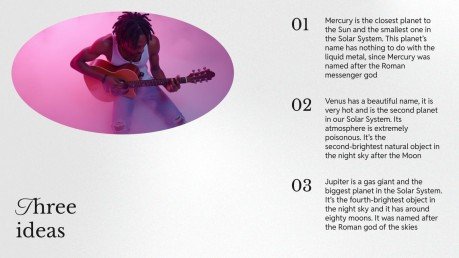 Basic Guitar Chords presentation template 
