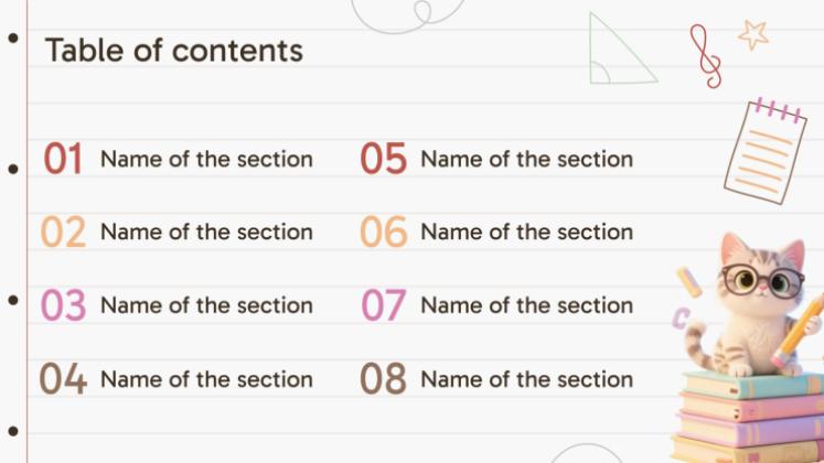 초등학교 개학 프레젠테이션 템플릿