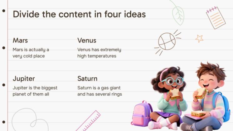 초등학교 개학 프레젠테이션 템플릿