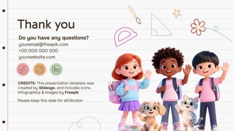 초등학교 개학 프레젠테이션 템플릿