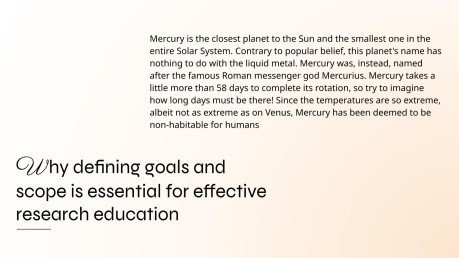 Recherche Éducation Modèles de présentation