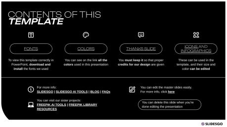 소셜 미디어 트렌드 프레젠테이션 템플릿