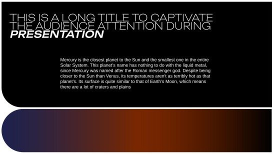 소셜 미디어 트렌드 프레젠테이션 템플릿