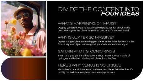 소셜 미디어 트렌드 프레젠테이션 템플릿